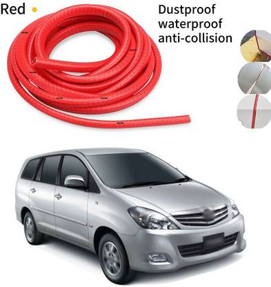 PRTEK Car Door Edge Guards 16.4ft(5M) Rubber U Shape Edge Trim Seal Protector Car Protection Door Edge Fit for Universal Car A242 Car Beading Roll For Window, Bumper, Door