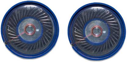 Ovicart Mini Speaker Magnetic 0.25W 16 Ohms Type Round Plastic Shell Magnet Speaker Tweeter Car Speaker