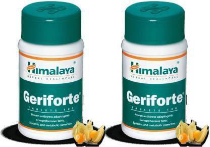 HIMALAYA Geriforte Tablets - 100 Count
