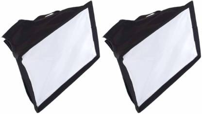 ALFASIYA Camera Speedlite Flash Softbox and Reflector Diffuser Kit FLASH Diffuser