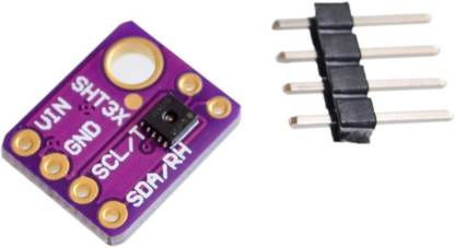 Solnoi Electronics SHT31 Temperature and Humidity Sensor module Breakout Weather Monitoring SHT31-D High Accuracy Digital Sensor Temperature Sensor and Controller Electronic Hobby Kit
