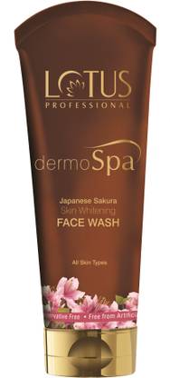 Lotus Professional Dermo Spa Japanese Sakura Skin Whitening Face Wash