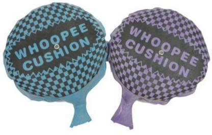 PTCMart WHOOPEE CUSHION Props Spoof Sponge Fart Pad,Blue Gag Toy (PACK OF 2) Whoopee Cushion Gag Toy Magic Kit Gag Toy