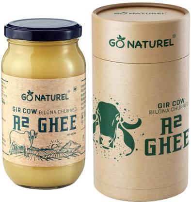 Go Naturel Gir Cow Ghee Ghee Glass Bottle