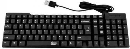 PRODOT usb keyboard best quality soft keys keyboard product Wired USB Standard Laptop Keyboard Compatible with Desktop, Laptop, Mac