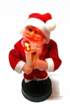 Kadam Gallery Santa claus singing jingle bell red light