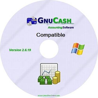 COMPATIBLE GNUCash Accounting Software for Microsoft Windows - Professional Accountant - Quicken Alternative on CD