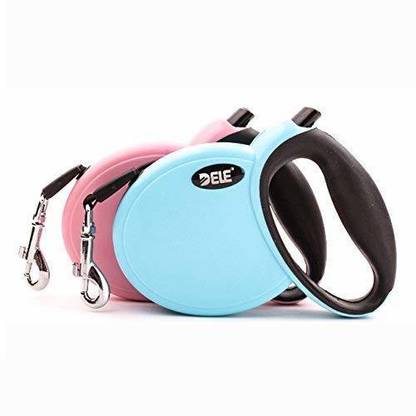 Hundur Store Automatic Retractable DogLeash with Anti Slip Handle One-Handed Brake Pause Lock Dog Leash