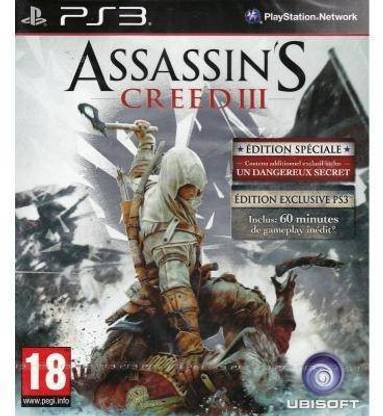 Assassin's Creed III Special Edition (PS3 EXCLUSIVE AND SPECIAL EDITION ) (for PS3) (PS3 EXCLUSIVE AND SPECIAL EDITION)