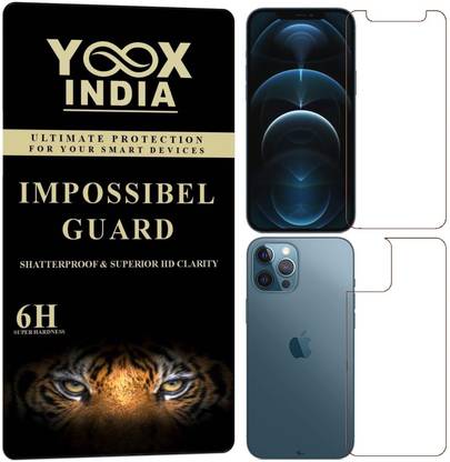 Yoox Front and Back Screen Guard for Apple iPhone 12 Pro Max
