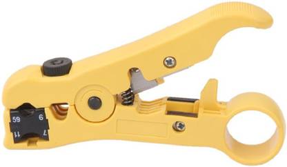 Svojas B0239 Coaxial Cable Stripper Coax Stripping Tool for RG59/6/7/11 B0239 Coaxial Cable Stripper Coax Stripping Tool for RG59/6/7/11 Pipe Cutter