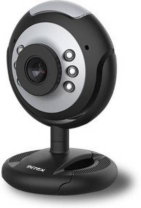 Intex IT -CAM 10 3 HD  Webcam with Built-In Microphone with Night Vision USB Connectivity