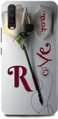 play fast Back Cover for VIVO U3,R Loves R Name,R Name, R Letter, Alphabet,R Love R NAME