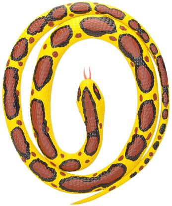 WILD REPUBLIC 20768 Burmese Python Rubber Snake 46 Inches