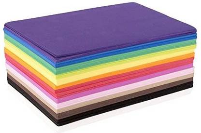 Notions - In Network Fibre Craft Foam-Sheets 5-1/2-Inch-By-8-1/2-Inch, 50-Pack, Rainbow Colors