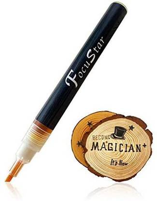 FocuStar Wood Burning Pen Marker-Chemical Wood Burning Marker-Scorch Pen For Diy Wood Projects, Easy And Safe-(3Mm) Fine T