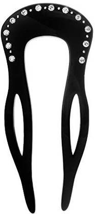 France Luxe Amara Crystal Chignon Pic-/Crystal