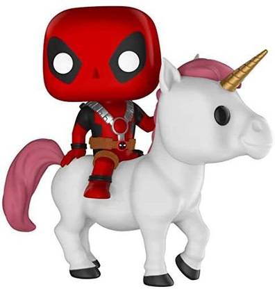 Funko Pop Marvel Collectores Crops-Deadpool On Unicorn-Pop Rides 36