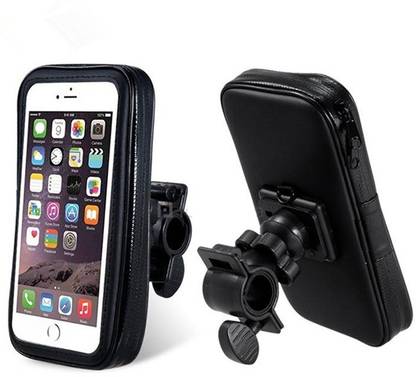 Font mobile Holder zip pouched mount stand for bike Bike Mobile Holder