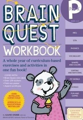 Brainquest Pre-K Workbook Ages 4-5