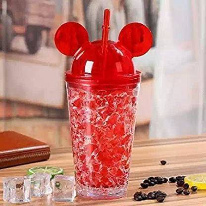 BASEL SIPPER BOTTLE WITH STRAW 01 450 ml Shaker