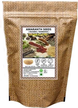 ORGANIC HERBS AMARANTH SEEDS ( RAJGIRI / RAMDANA ) Grain Amaranth Seeds