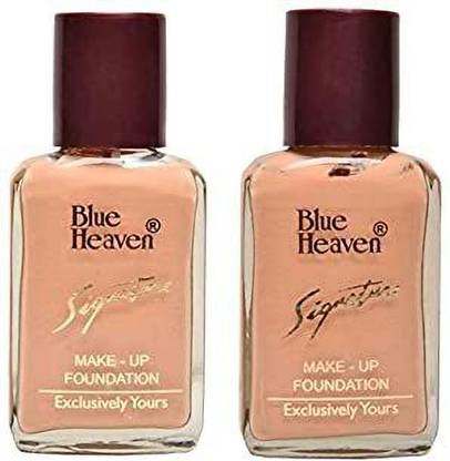 BLUE HEAVEN Make-UP Foundation pack of 2 Foundation