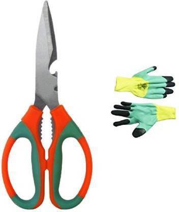 fitweight Garden Tool Set With (Scissor and Glove Garden Tool Kit (2 Tools) Garden Tool Kit (2 Tools) Garden Tool Kit