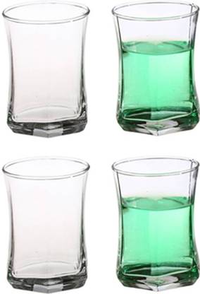 Somil (Pack of 4) Multipurpose Drinking Glass -B1539 Glass Set Water/Juice Glass