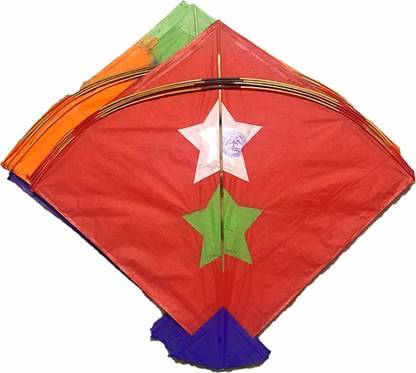 MAYUR ART RAJASTHAN Hexagonal Cheel Kite