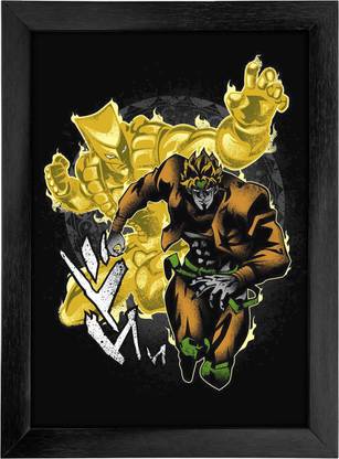 Dio Jojo Anime Framed Poster Paper Print