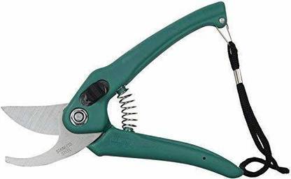SELMEZ Gardening Tool Set Stainless Steel Garden Scissors, Pruning Seeds, Flower Cutter Garden Shears Pruners Scissor Pruning Shear Cutter with Safety Lock Pruning Bypass Pruner