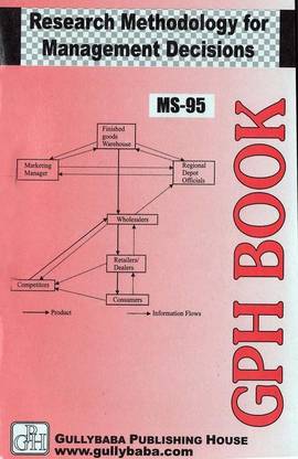 MS-95 : RESEARCH METHODOLOGY FOR
MANAGEMENT DECISIONS (Including Previous Year Solved Question Papers)