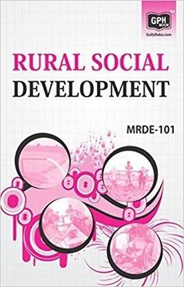 MRDE101 रूरल सोशल डेवलपमेंट इंग्लिश मीडियम | गाइड हेल्पबुक एंड क्वेश्चन बैंक ऑफ गली बाबा पब्लिकेशंस