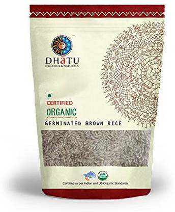 Dhatu Organic Germinated Brown Rice, 500 g Brown Wild Rice (Medium Grain, Boiled)