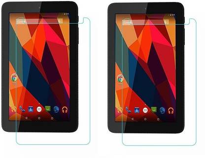 Colorcase Tempered Glass Guard for Micromax Canvas Tab P290