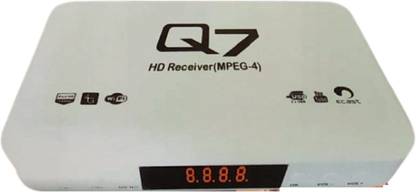 SAYENY Satellite Receiver IB-Q7 Pro,Free to Air MPEG 4 HD Set top Box with Pendrive Slot, Internet Support Through Dongle Media Streaming Device