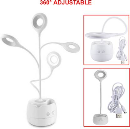 HGRE 360 Degree Flexible Multifunctional LED Study Table Table Lamp