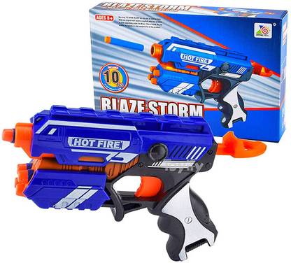SNM97 Soft Bullet Gun Hot Fire Blaze Storm Darts Gun With 10 Darts Guns & Darts
