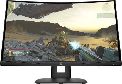 HP 23.6 inch Curved Full HD LED Backlit VA Panel Gaming Monitor (X24c)