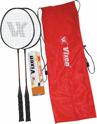 Vixen Badminton Racket Carbonium 500 Combo Badminton Kit