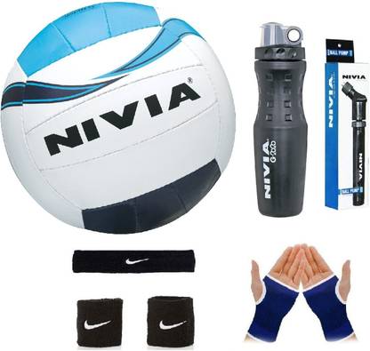 NIVIA Classic VolleyBall (18P) Combo Volleyball Kit