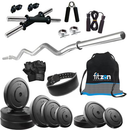 FITZON 25 kg COMBO 23 Home Gym Combo