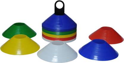 PEPUP Saucer Cone Marker (Set of 50 in 5 Colors ) Football Kit