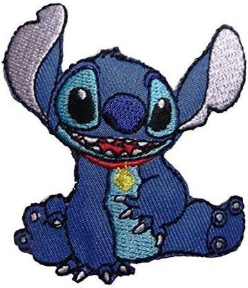 DISNEY Lilo Stitch Movie STITCH Character Sitting Embroide PATCH