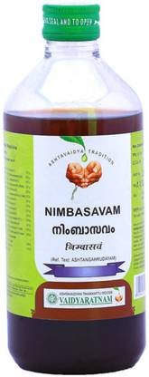 Vaidyaratnam Ayurvedic Product Nimbasavam 450 ml ( Pack Of 2 )