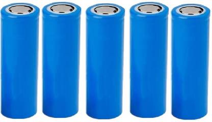 Hongli 3.7 Volt Rechargeable Lithium ion  Cell 1800 mah (it is not AA and AAA Size) (Pack of 5 Piece)  Battery
