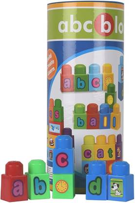 Rk educational ABC spell block game set for kids (multicolor)