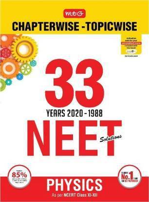 33 Years Neet-Aipmt Chapterwise Solutions - Physics 2020 -1988