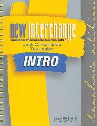 New Interchange Intro Teacher's edition